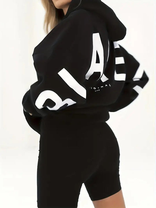 Lisa | Fashionable thick hooded jacket