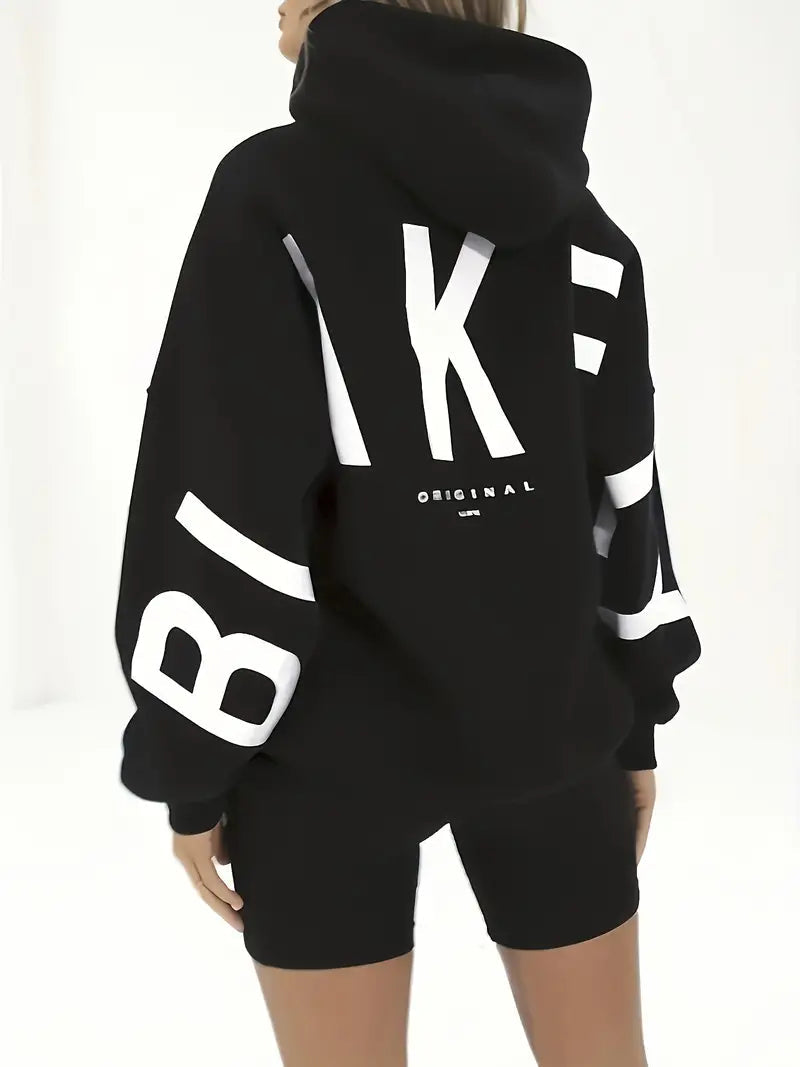 Lisa | Fashionable thick hooded jacket