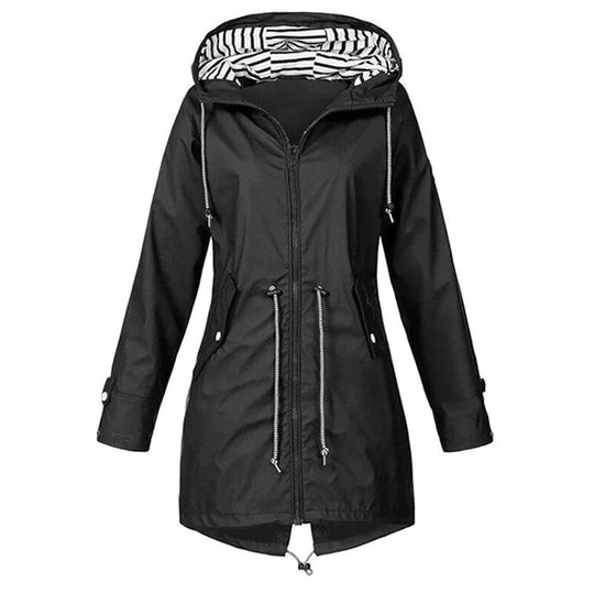 Lisa | Windproof raincoat with hood