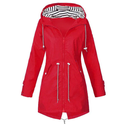 Lisa | Windproof raincoat with hood