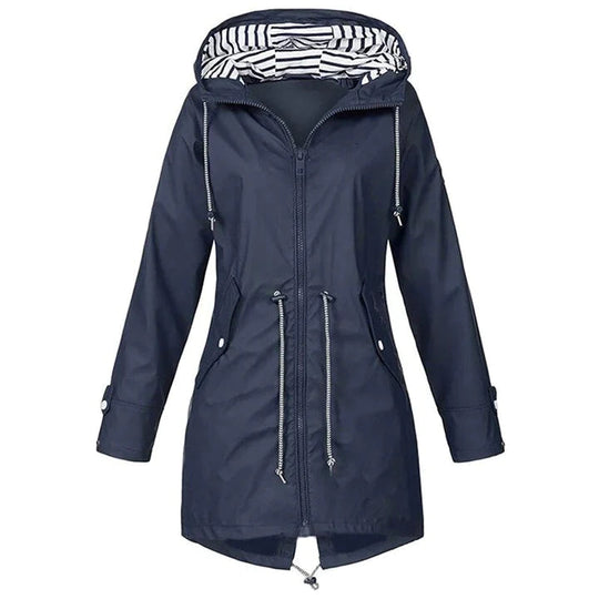 Lisa | Windproof raincoat with hood