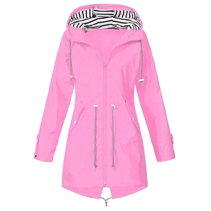 Lisa | Windproof raincoat with hood