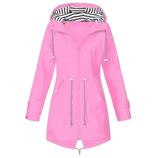 Lisa | Windproof raincoat with hood