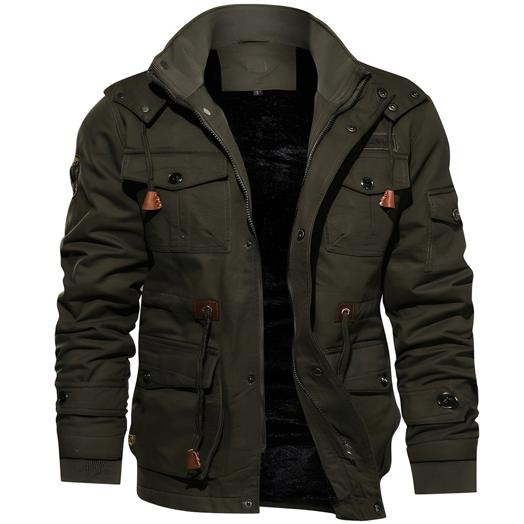Maxim | Giacca Invernale Militare Uomo | Verde Militare