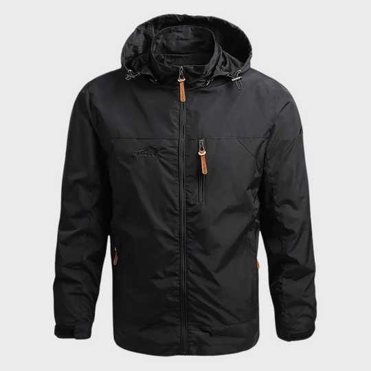 Luca | Waterproof jacket with high collar