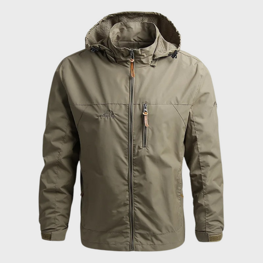 Luca | Waterproof jacket with high collar
