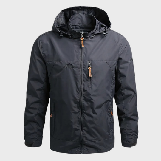 Luca | Waterproof jacket with high collar
