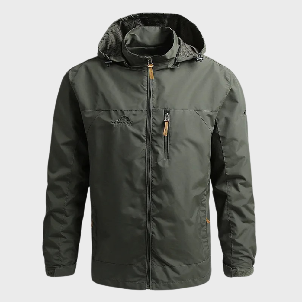 Luca | Waterproof jacket with high collar
