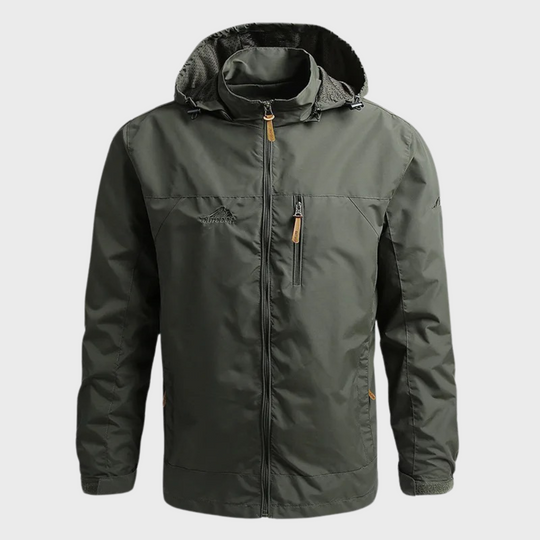 Luca | Waterproof jacket with high collar