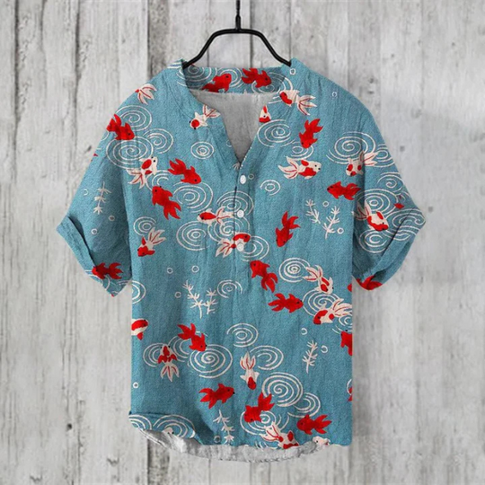 Lucas | Relaxed Henley shirt