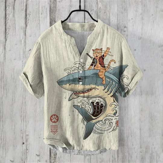 Lucas | Relaxed Henley shirt