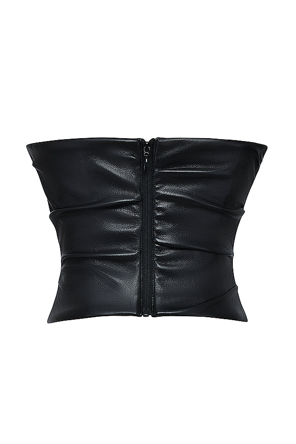 Noa | Corsetto in pelle vegana