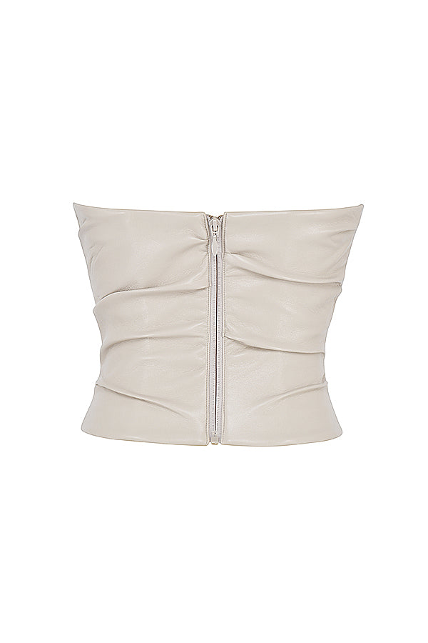 Noa | Corsetto in pelle vegana