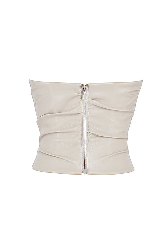 Noa | Corsetto in pelle vegana