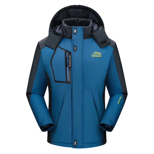 Maik | Water-repellent and warm perfect ski jacket with hood