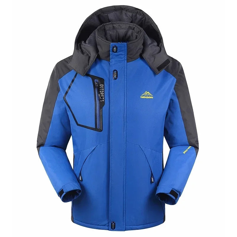 Maik | Water-repellent and warm perfect ski jacket with hood
