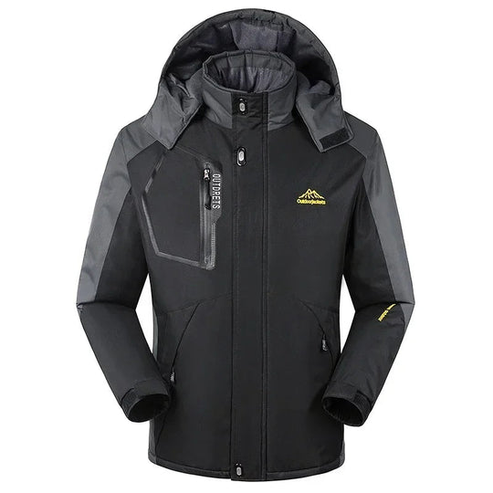 Maik | Water-repellent and warm perfect ski jacket with hood