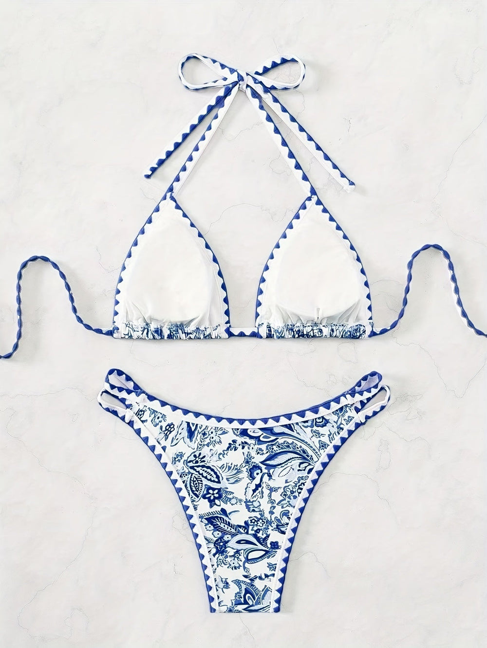 Maila | Elegantes Bikini-Set mit Paisley-Muster