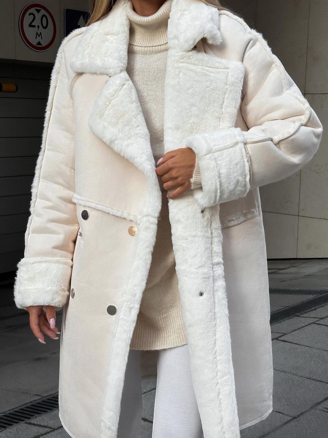 Mandy | Giacca teddy elegante