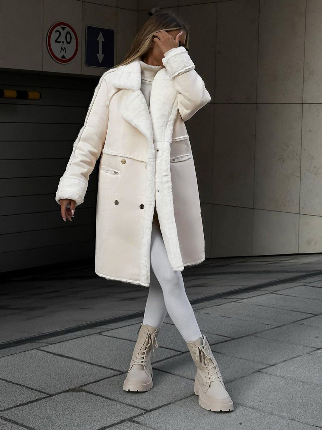 Mandy | Giacca teddy elegante