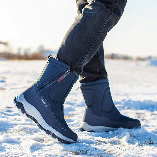 Luka - Winterproof Quilted Boots with Warm Lining