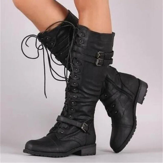 Manuela | Stylish lace-up boots