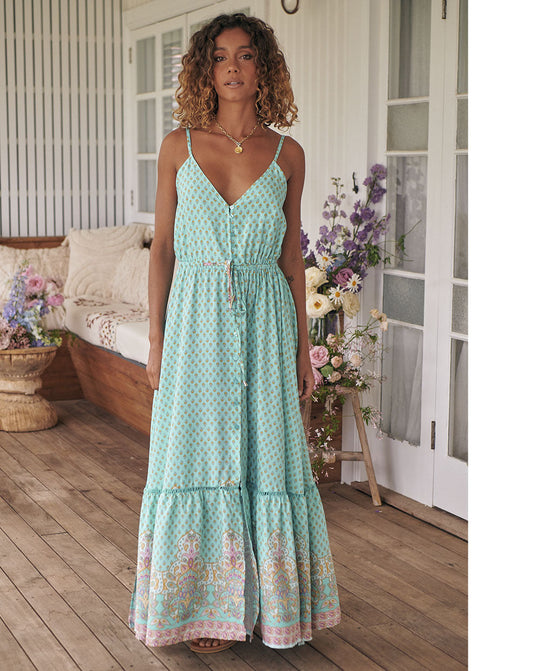 Maria | Lange Bohemische Sommerkleid