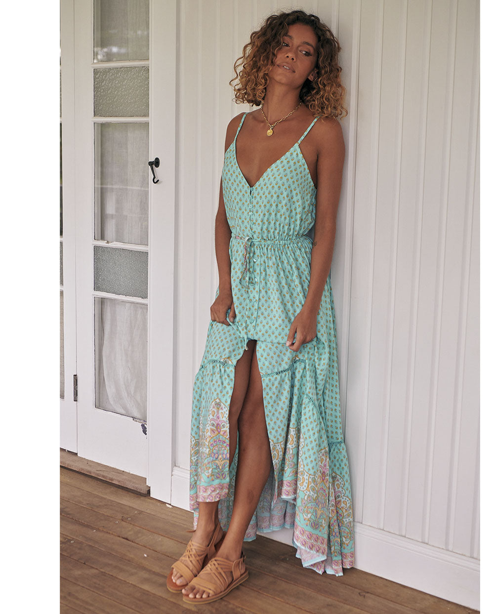 Maria | Lange Bohemische Sommerkleid