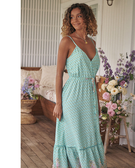 Maria | Lange Bohemische Sommerkleid