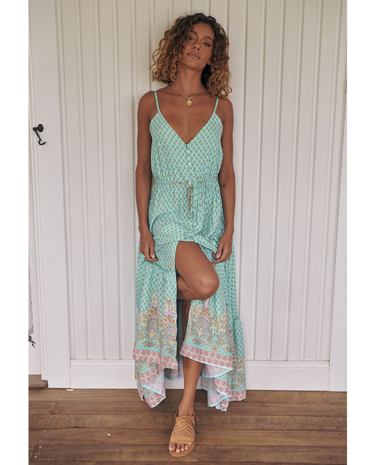 Maria | Lange Bohemische Sommerkleid