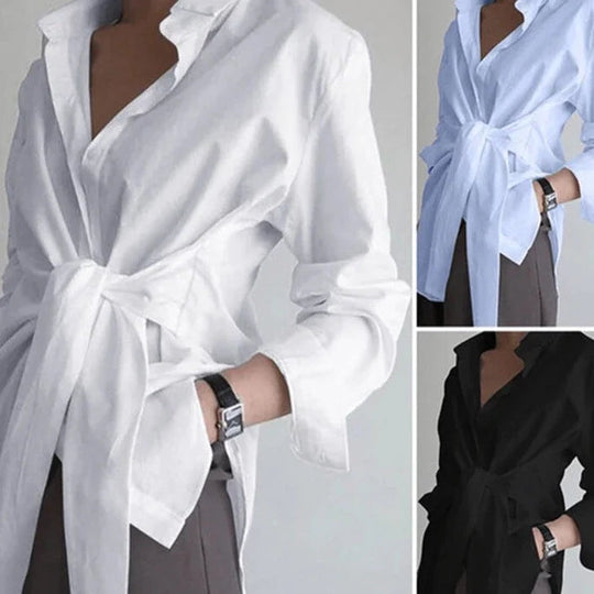 Marina | Blouse met lange mouwen voor casual en formele kleding
