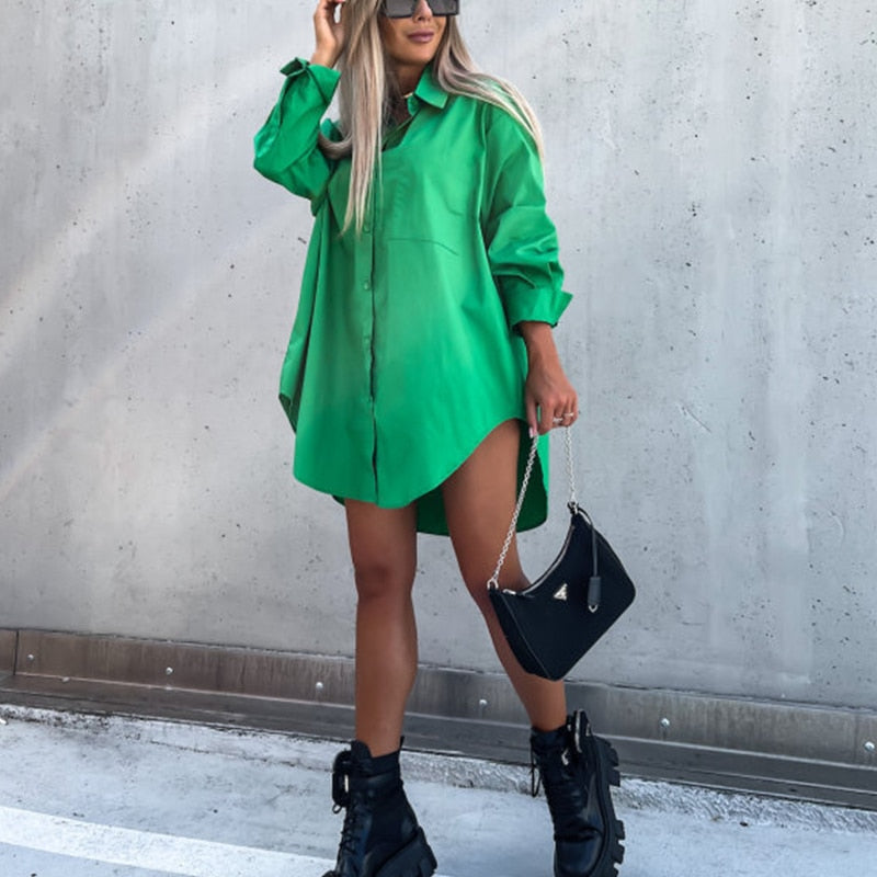 Marina | Casual blouse met lange mouwen