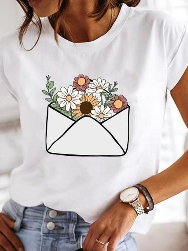 Marina | Casual loose-fitting summer T-shirt