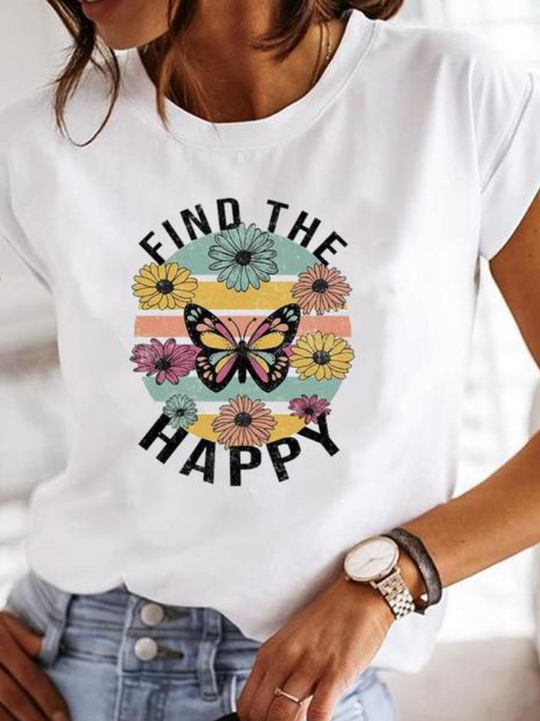Marina | Casual loose-fitting summer T-shirt