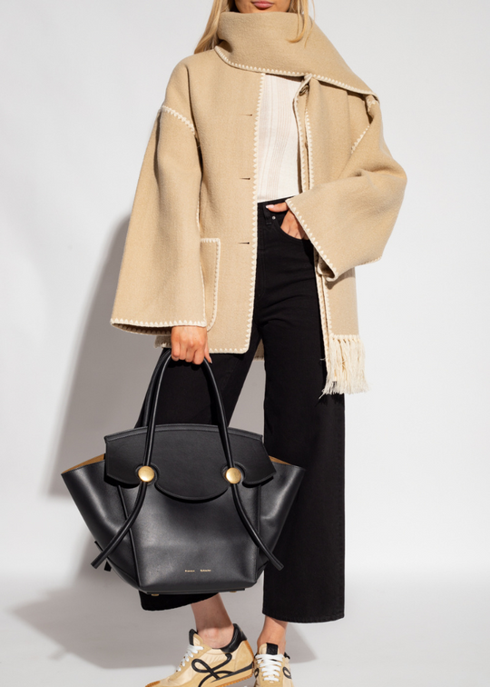 Marina | Giacca elegante e confortevole con sciarpa