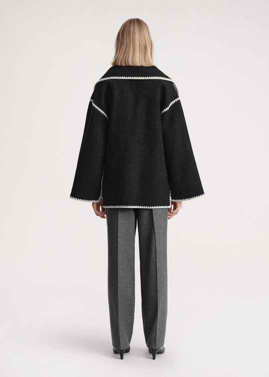 Marina | Giacca elegante e confortevole con sciarpa