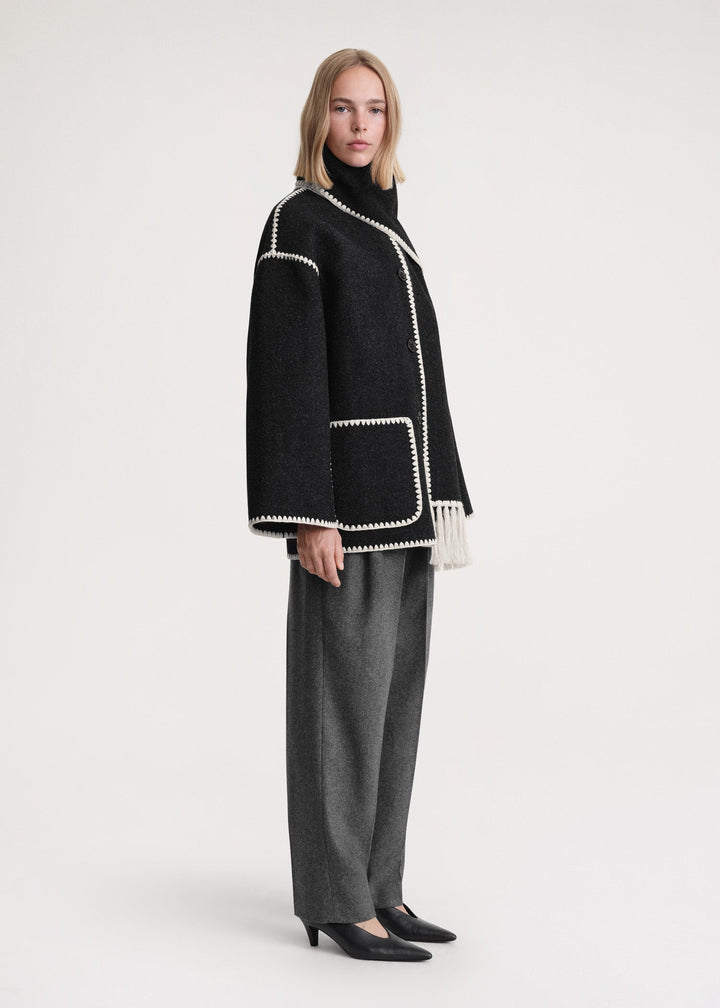 Marina | Giacca elegante e confortevole con sciarpa