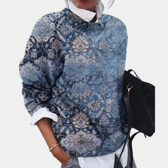 Marina | Stilvoller und bequemer Pullover mit Rundhalsausschnitt