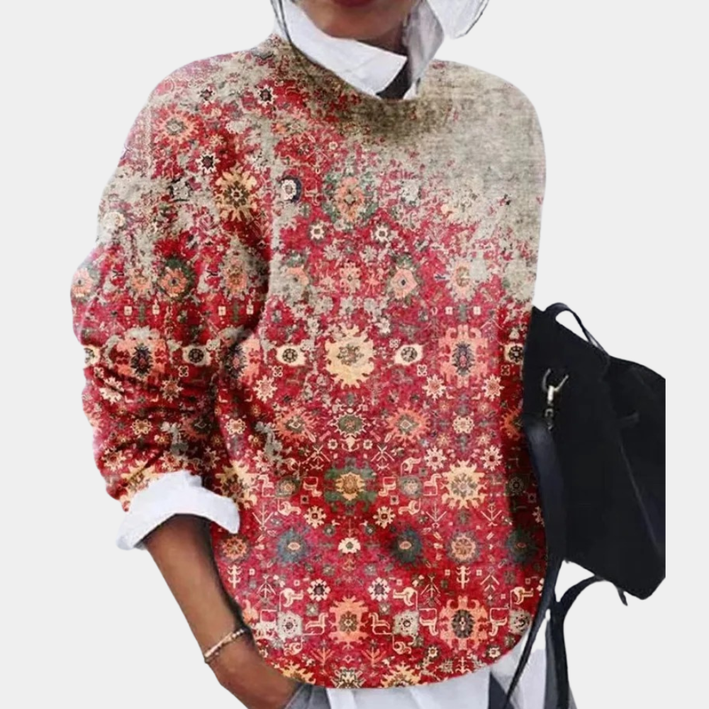Marina | Stilvoller und bequemer Pullover mit Rundhalsausschnitt