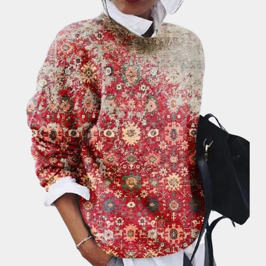 Marina | Stilvoller und bequemer Pullover mit Rundhalsausschnitt