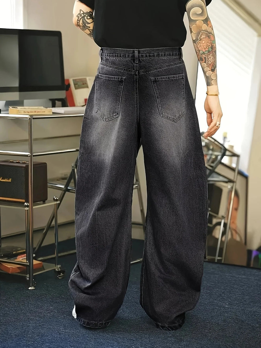 Marko | Vintage stijl casual baggy jeans