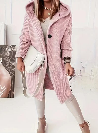 Martina | Comfortable cardigan with hood