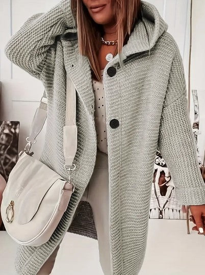 Martina | Comfortable cardigan with hood