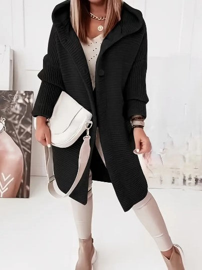 Martina | Comfortable cardigan with hood