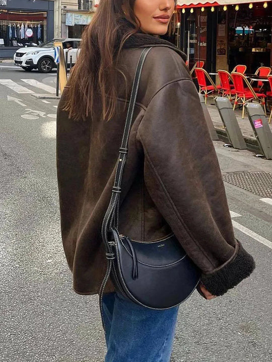 Martina | Experience timeless elegance with this fleece jacket