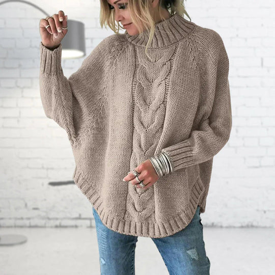 Mary | Elegante gestrickte Rollkragenpullover