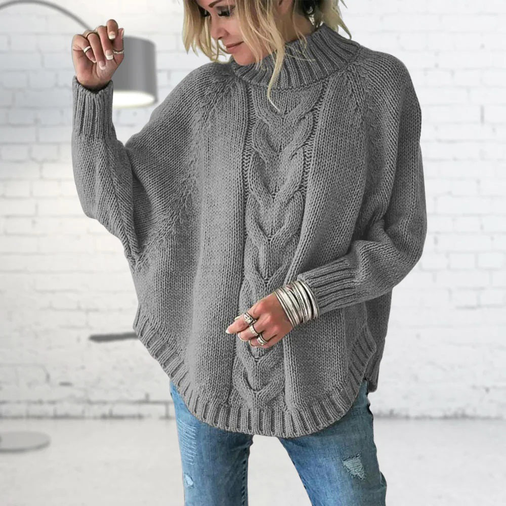 Mary | Elegante gestrickte Rollkragenpullover