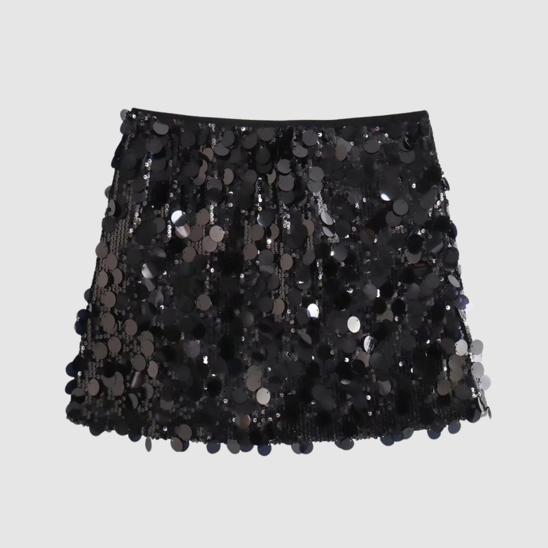 Matilda | Glamorous miniskirt with sequins
