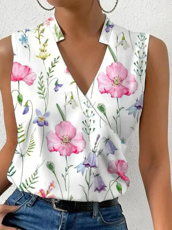 Melanie | Lively lightweight summer casual blouse