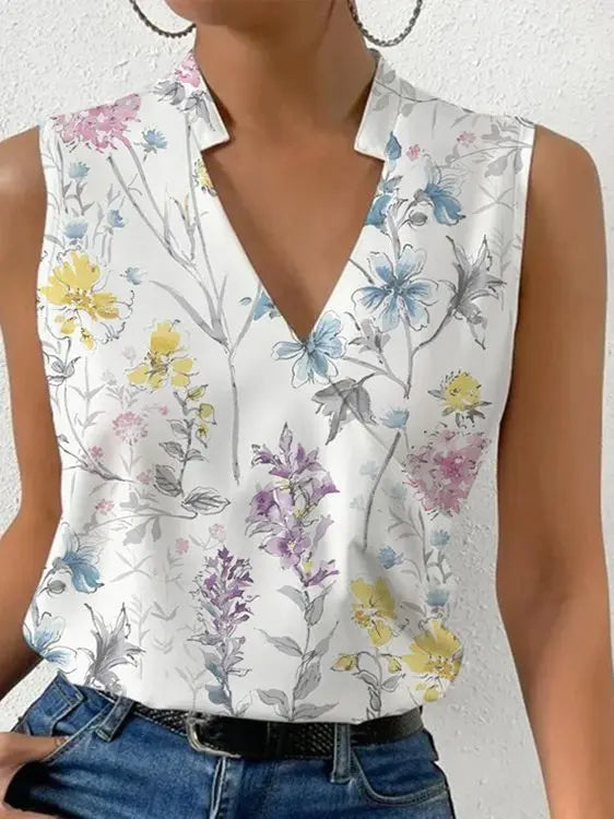 Melanie | Lively lightweight summer casual blouse